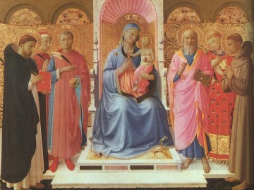 アンナレーナの祭壇画 ルネサンス フラ アンジェリコ Oil Paintings
